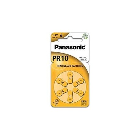 PR10 Μπαταρία Ακουστικών Panasonic 1.4V Blister