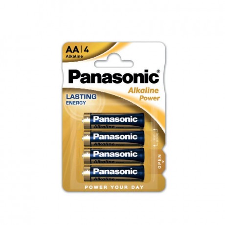 ΑΑ Μπαταρίες Αλκαλικές Panasonic Bronze Blister( 4 τεμαχίων)